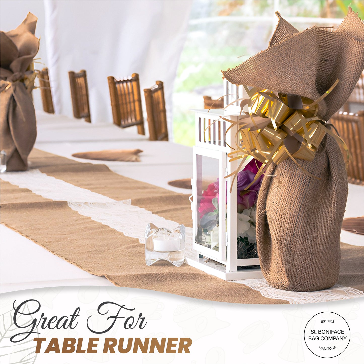 Burlap Rolls - 40" Wide