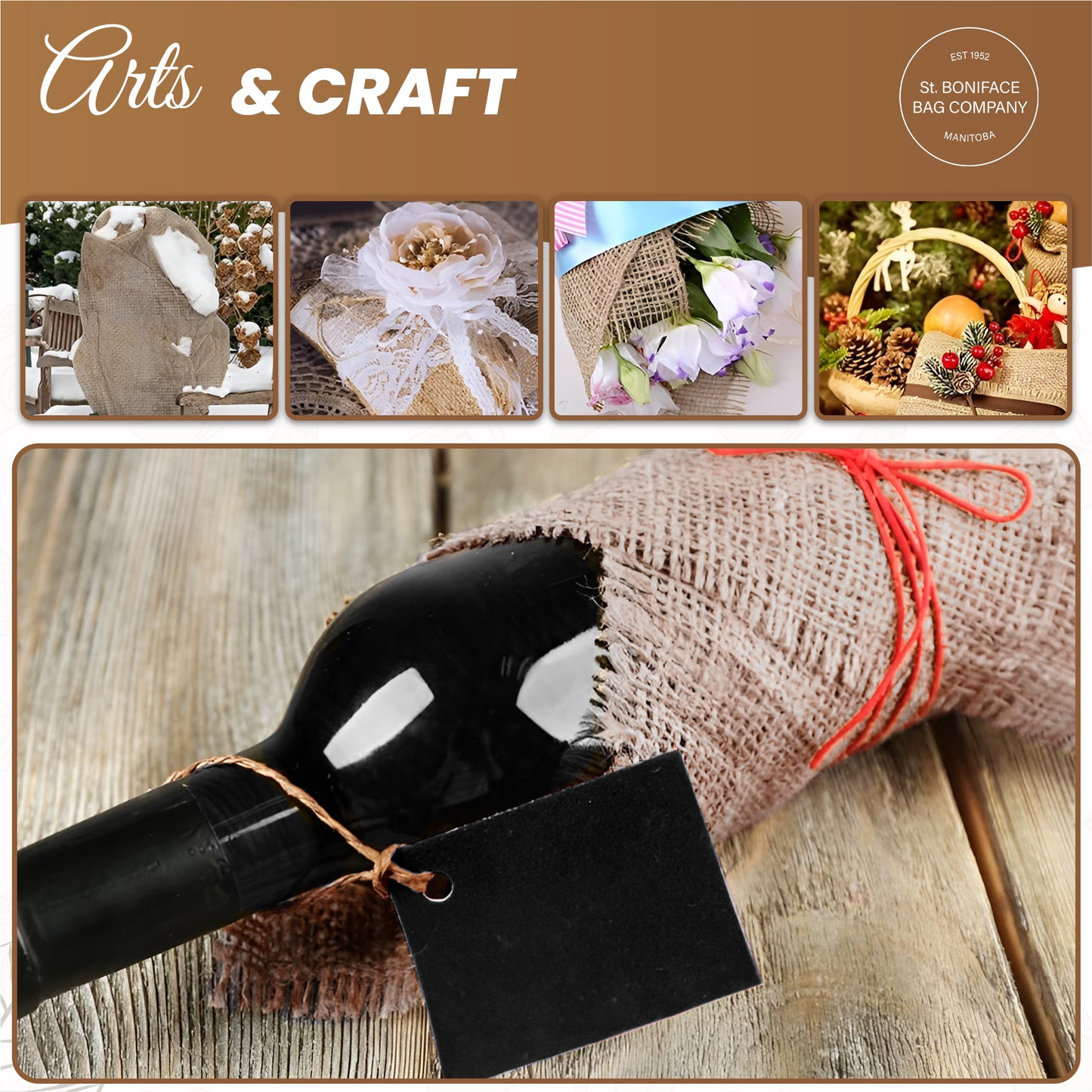 Burlap Rolls - 40" Wide
